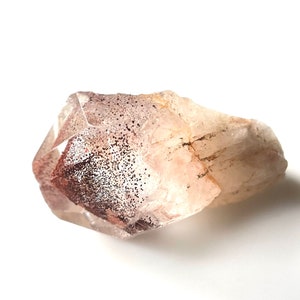 Esemplare grezzo di quarzo Super Seven, cristallo grezzo appuntito, 32 x 18 mm, Super Seven Melody Stones, usi: guarigione, regalo metafisico per inaugurazione della casa