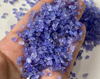 300 Cts Top Quality Natural Raw Tanzanite Rough Gemstone, 7x4 MM Tanzanite raw- Tanzanite crystal, healing crystals & stones gift for her