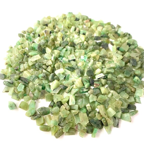Émeraude Brute Naturelle 100% Véritable - Grande Pierre Verte - Certifiée GIA - Provenance Zambie/Inde