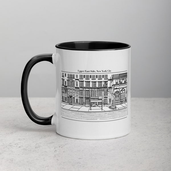 Upper East Side, New York City Ceramic Mug