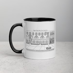 Upper East Side Neighborhood, New York City Ceramic Mug