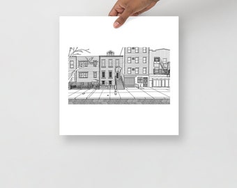 East Williamsburg, Brooklyn Enhanced Matte Paper Print