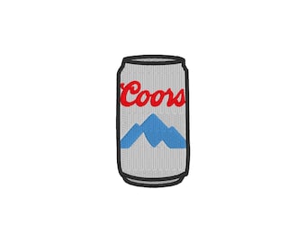 Coor Lite burkbroderi digital design, liten truckerhattdesign, 4 x 4-båge