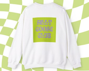 Dumme Gans Sweatshirt, Gans Rundhals Sweatshirt, lustiges Sweatshirt, Dumme Gans Pullover, Geschenk für sie, Dumme Gans Shirt, Gans Pullover