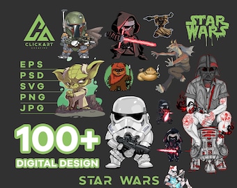 Paquete svg de Star Wars, personajes de Star Wars svg, Darth Vader svg, fuente de Star Wars svg, ven al lado oscuro Eps-Psd-Svg-Png-Jpg