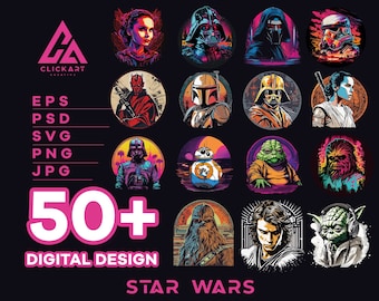 Star Wars Svg Bundle, Star Wars Characters Svg, Darth Vader Svg, Star Wars Font Svg, Come To The Dark Side Eps-Psd-Svg-Png-Jpg