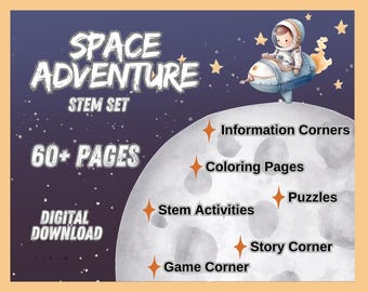 ¡Explora el cosmos con nuestro set STEM de aventura espacial!