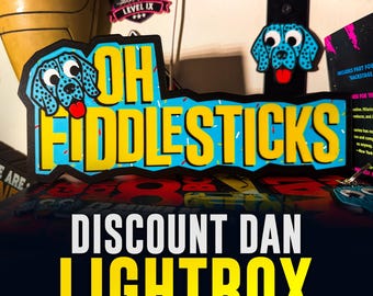 Discount Dan Lightbox | LitRPG Fan Art