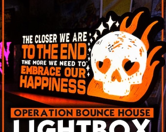 Operation Bounce House | LED Sign | Matt Dinniman | LitRPG | Dungeon Crawler Carl