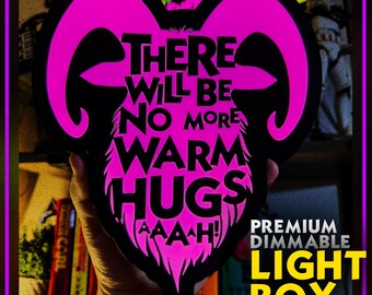 Dungeon Crawler Carl LED Lightbox Prepotente | LitRPG Booktok Bookshelf Aesthetic Decor