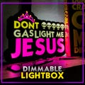 Dungeon Crawler Carl LED Lightbox Don't Gaslight Me Jesus | Sign LitRPG Bookshelf Lamp Decor