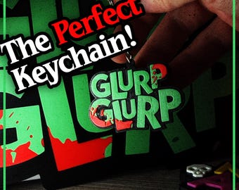 Dungeon Crawler Carl Glurp Glurp Keychain | LitRPG Gamer Bag Charm