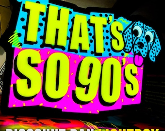 Discount Dan Lightbox | That's So 90s | LitRPG Fan Art