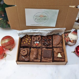 Christmas Edition - Luxury deep brownies (not letterbox sized)