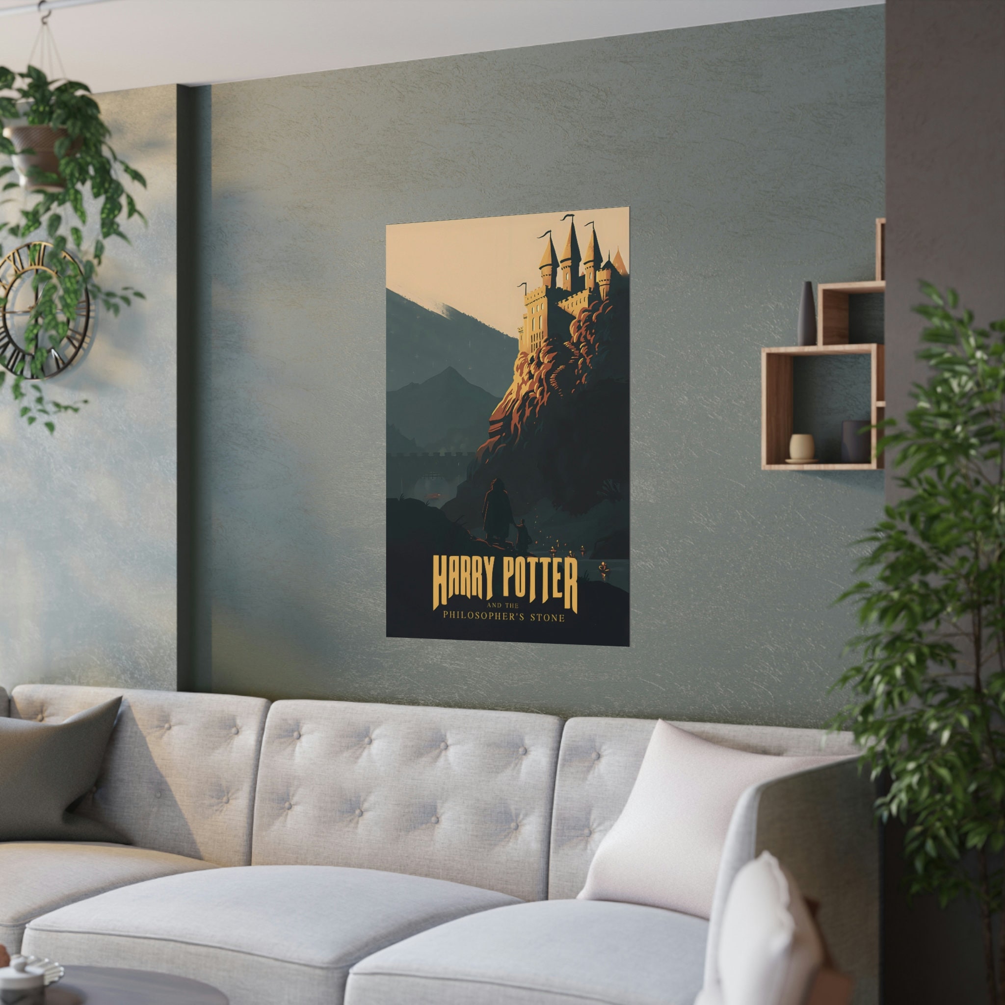 Discover Harry Potter Et La Pièrre Philosophes Affiche