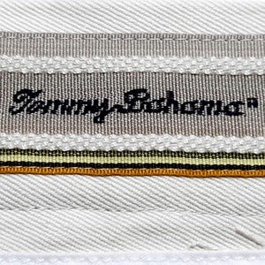 TOMMY BAHAMA Mens 100% SILK Ivory Luxury Evening Trousers Pants - W35 L28 image 9