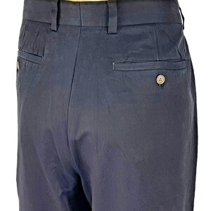 Pantalones de noche de lujo negros para hombre TOMMY BAHAMA con dobladillo - W35 L31 imagen 2