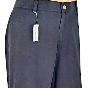 Pantalones de noche de lujo negros para hombre TOMMY BAHAMA con dobladillo - W35 L31 imagen 1