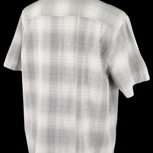 TOMMY BAHAMA Original Mens Tencel Grey S/S Evening Shirt - XL - 50" image 9