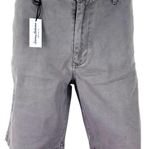 TOMMY BAHAMA Mens Grey Evening Shorts Flat Stretch Cotton - Waist 34" image 4