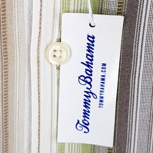 TOMMY BAHAMA Mens Tencel LUXURY S/S Evening Shirt - L - 50" image 5