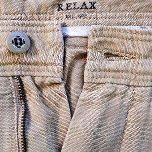 TOMMY BAHAMA RELAX Herren Beige Baumwolle/Tencel Cargo Hose Hose - W36 L34 Bild 9