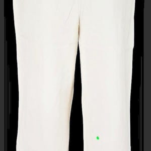 TOMMY BAHAMA Mens 100% SILK Ivory Luxury Evening Trousers Pants - W35 L28 image 7