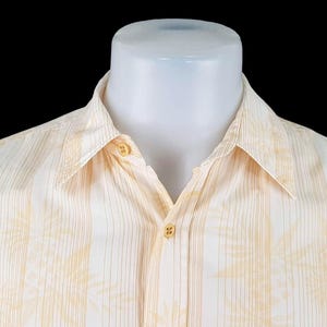 TOMMY BAHAMA Hawaïaans herenshirt (katoen/tenceloranje) (s/m) - L - 46" afbeelding 6