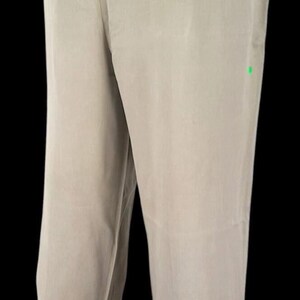 TOMMY BAHAMA Mens 100% SILK Beige Luxury Evening Trousers Pants - W36 L30 image 9