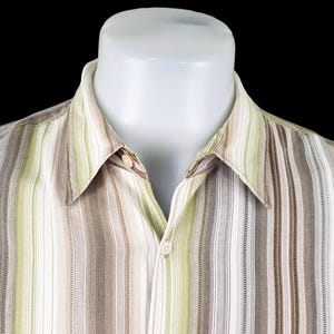 TOMMY BAHAMA Mens Tencel LUXURY S/S Evening Shirt - L - 50" image 8
