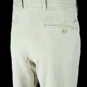 TOMMY BAHAMA Mens Cotton/Tencel Green TROUSERS Flat - 34x31 - W34 L31 image 7