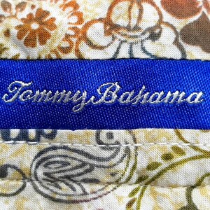 TOMMY BAHAMA Mens LINEN/Tencel Ivory Evening Trousers Pants Flat - W32 L29 image 9