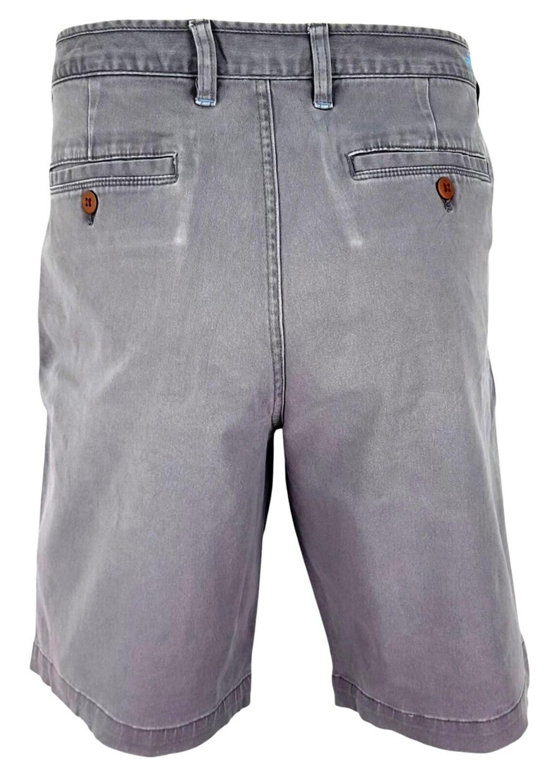 TOMMY BAHAMA Mens Grey Evening Shorts Flat Stretch Cotton - Waist 34" image 8