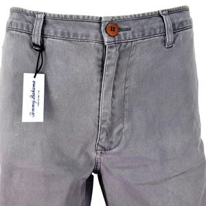 TOMMY BAHAMA Mens Grey Evening Shorts Flat Stretch Cotton - Waist 34" image 6