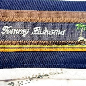 Pantalones de noche de lujo negros para hombre TOMMY BAHAMA con dobladillo - W35 L31 imagen 6