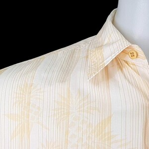 TOMMY BAHAMA Hawaïaans herenshirt (katoen/tenceloranje) (s/m) - L - 46" afbeelding 3