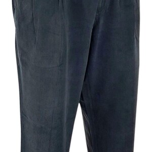 TOMMY BAHAMA Herren Seide Schwarz Luxus Abend Hose Hose - W35 L30 Bild 4