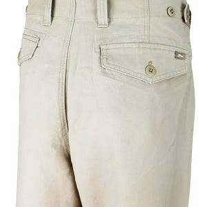 Pantaloni da sera da uomo TOMMY BAHAMA in lino beige chiaro - W36 L33 immagine 2