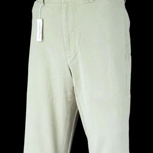 TOMMY BAHAMA Mens Cotton/Tencel Green TROUSERS Flat - 34x31 - W34 L31 image 3
