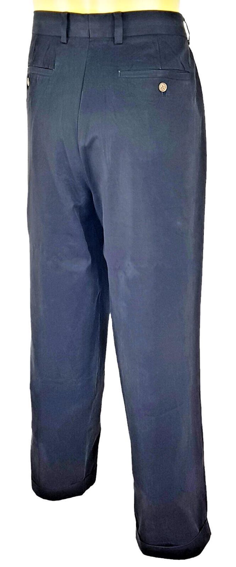 Pantalones de noche de lujo negros para hombre TOMMY BAHAMA con dobladillo - W35 L31 imagen 7