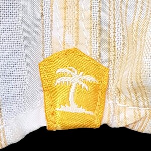 TOMMY BAHAMA Hawaïaans herenshirt (katoen/tenceloranje) (s/m) - L - 46" afbeelding 9