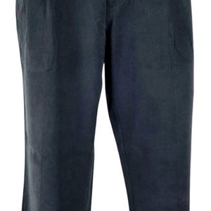 TOMMY BAHAMA Herren Seide Schwarz Luxus Abend Hose Hose - W35 L30 Bild 5