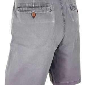 TOMMY BAHAMA Mens Grey Evening Shorts Flat Stretch Cotton - Waist 34" image 2