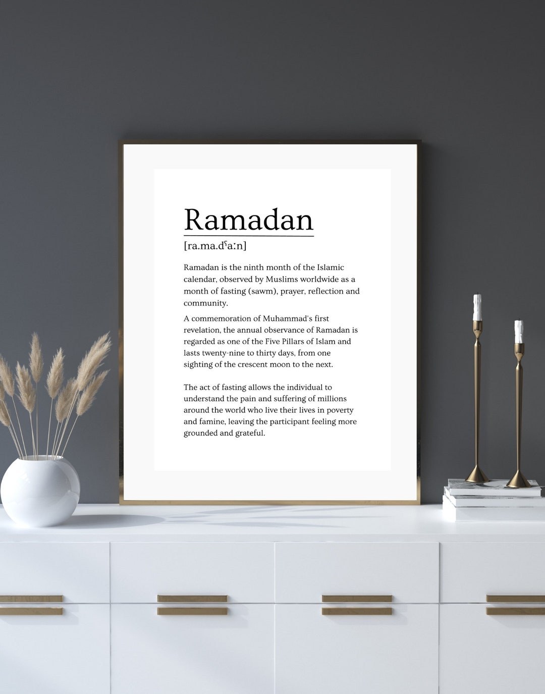 pre ramadan meaning in urdu