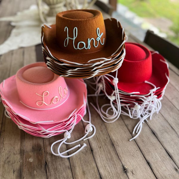CUSTOM cowboy Hat