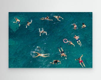 Blue water swim by Carlo Tonti