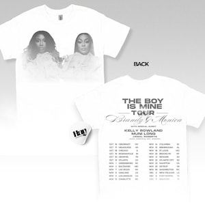 The Boy Is Mine Tour 2025 | R&B Artist, Brandy, Monica, Instant Download, Ready To Print