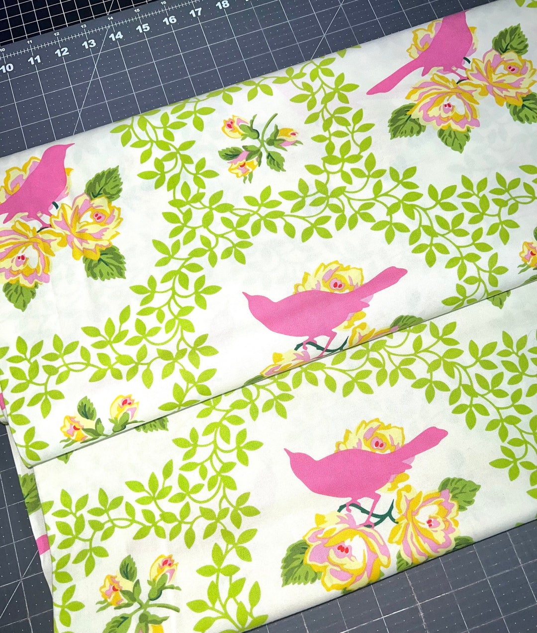 1 YRD UP Parasol Mockingbird by Heather Bailey for Freespirit 100