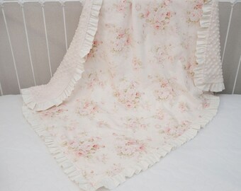 Desert Rose Lap Blankie - ORGANIC
