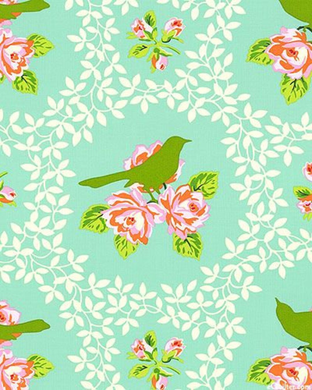 1 YRD UP Parasol Mockingbird by Heather Bailey for Freespirit 100